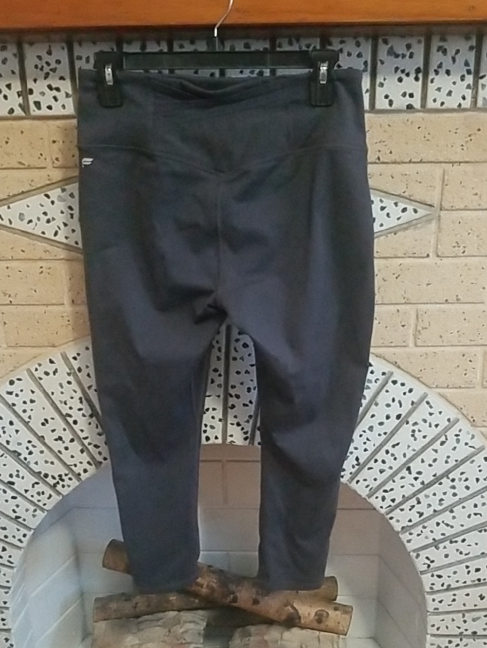 Fabletics Dark Gray High-Waist Leggings